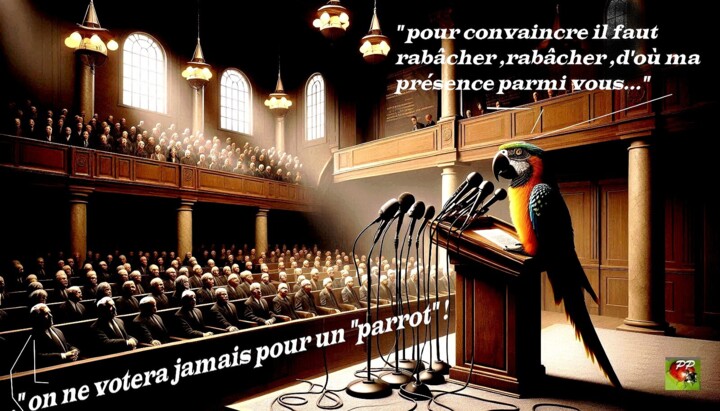 VOTER POUR UN PARROT