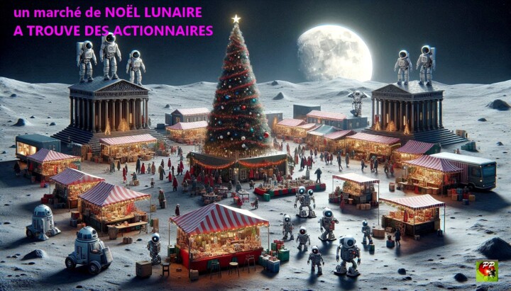 UN MARCHE DE NOËL LUNAIRE